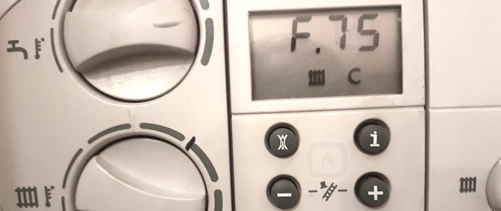 error f75 vaillant
